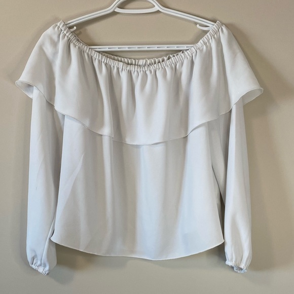 Wilfred Off the Shoulder White Blouse - Picture 1 of 2